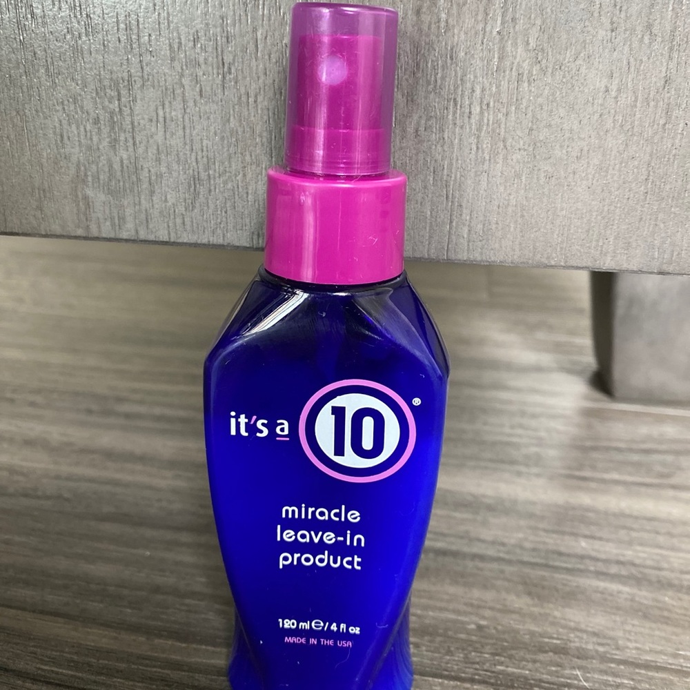 It’s a 10 miracle product leave in